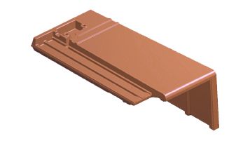 LF FONTENELLE HALVE GEVELPAN R DOUBLE BLACK