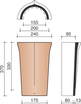 OVH/VHV KLASSIEK NOORDBOOM CONISCH BLAUW GESMOORD 706