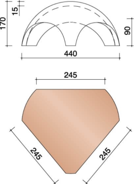 BISCH SE VORSTHOED TUSSEN 1 VORST EN 2 VORSTEN ALS NOORDBOOM  NATUURROOD 600