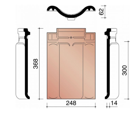 KOR DUBBELE WEL PAN 401 LEIKLEUR MAT VERGLAASD 705