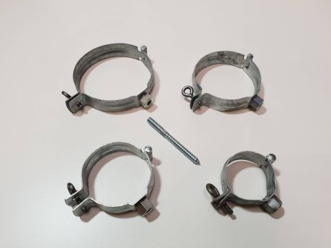 ZINK BEUGEL SCHARNIER 100MM TE SCHROEVEN 25 ST/DS