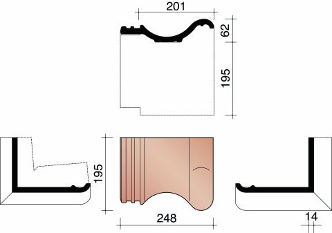 KOR HAAKVORST 401 NATUURROOD 600