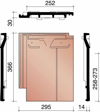 MIGEON VAUBAN PAN ANDERHALVE GEWOLKT 875 875