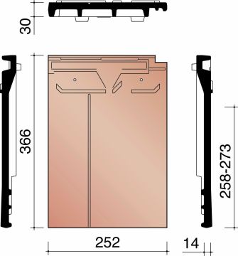 MIGEON VAUBAN PAN ANDERH Z ZIJSL GEWOLKT 875 875