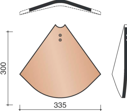 KOR INGEWERKTE NOORDBOOM 35GR 301 ANTRACIET 736