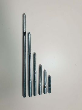 ZINK BEUGEL SCHROEFPIN 080MM M10 VERZINKT 50 ST/DS