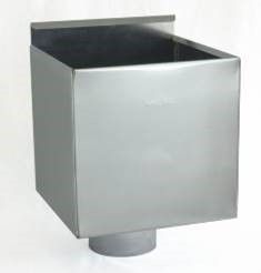 ZINK   VM ONTVANGBAK  VIERKANT 100MM 4ST/DS EUR/ST 220020698