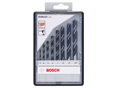 BOSCH 8-DELIGE  SET HOUTBOOR