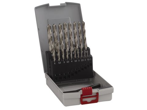 BOSCH 19ST METAALB. SET PRO BOX HSS-G 135GR