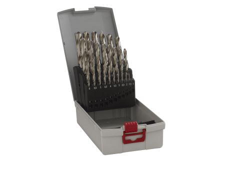 BOSCH 25ST METAALB. SET PRO BOX HSS-G 135GR