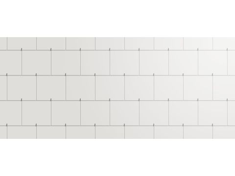 CEDRAL ALTERNA LEI 60/30 KRISTALWIT ZONDER GATEN - VIER RECHTE HOEKEN 10ST/PAK EUR/ST