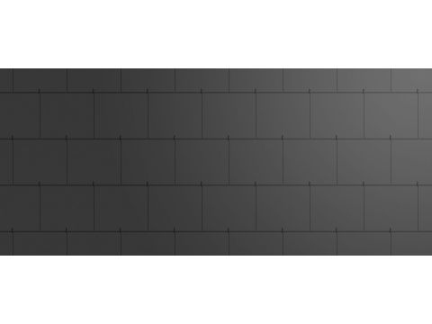 CEDRAL ALTERNA LEI 60/40 DONKERGRIJS ZONDER GATEN - TWEE AFGESNEDEN HOEKEN 10ST/PAK EUR/ST