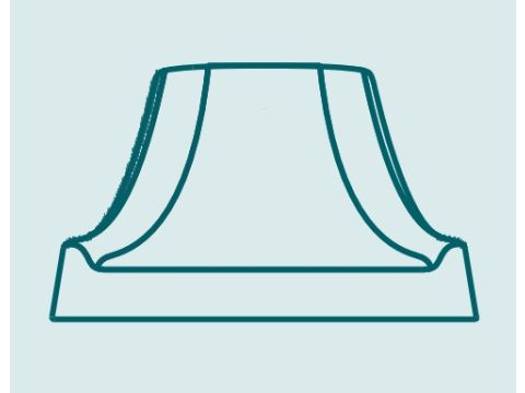 AEROS BOVENSTE DEEL TYPE 150 EUR/ST