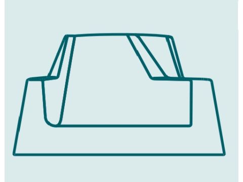 AEROS ONDERSTE DEEL TYPE 150 EUR/ST