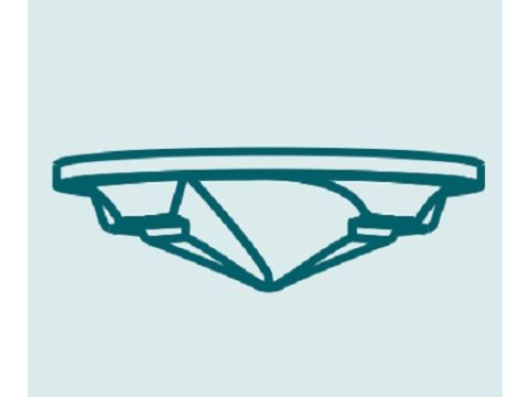 AEROS DEKSEL TYPE 250 EUR/ST