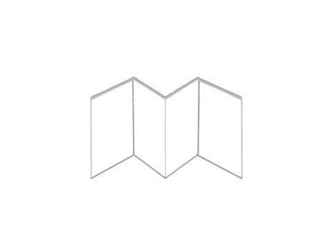 CEDRAL ALU BINNENHOEK C51 ZILVERGRIJS 3M EUR/ST