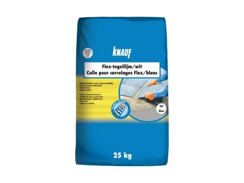 KNAUF FLEX TEGELLIJM GRIJS C2TE  25 KG EUR/ST