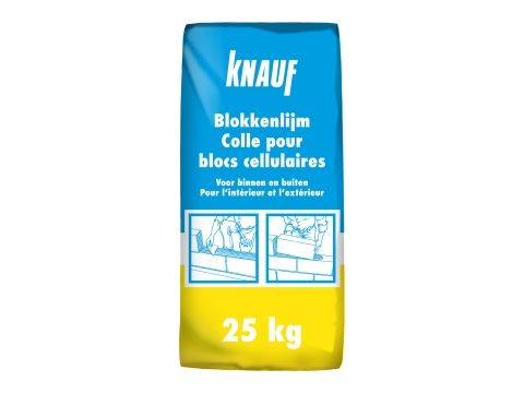 KNAUF BLOKKENLIJM  25 KG EUR/ST