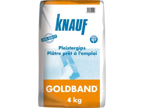 KNAUF GOLDBAND   4,0 KG GIPSPLEISTER EUR/ST