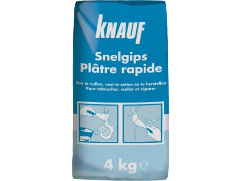 KNAUF SNELGIPS   4 KG EUR/ST