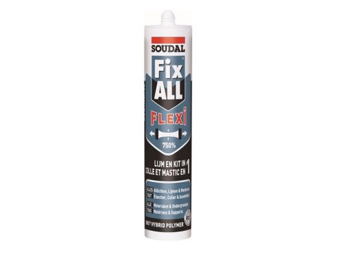 SOUDAL FIX ALL 290ML WIT EUR/ST