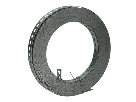 PG GAATJESBAND RECHT 12 X 0,8MM (10M) ZN