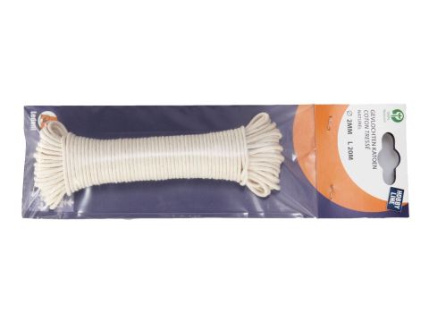 LED KATOENKOORD GEVLOCHTEN 2MM 20M