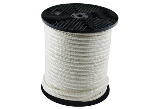 LED GEVLOCHTEN NYLON WIT  3MM B  50M