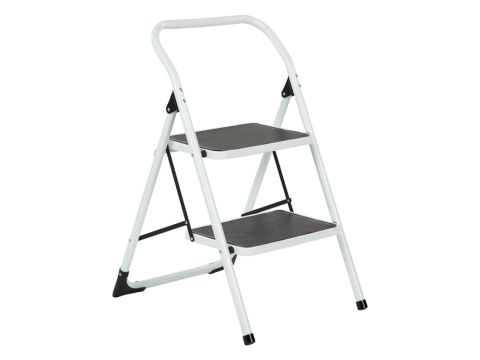 GALI TRAPLADDER 2 BREDE TREDEN WIT EUR/ST