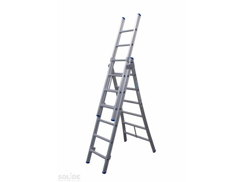 Sol d ladder omvormbaar 3-delig  3 x 6 eur/st