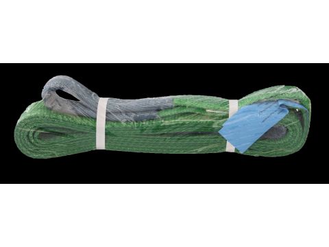 LED HIJSBAND GROEN  60MM  2000KG  6 M VERPLICHTE VERMELDING VAN LC (=WERKLAST) IPV BREEKKRACHT!