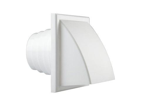 RENSON 741 DAMPKAPROOSTER 1 KLEP DIA 100-130 9010 EUR/ST