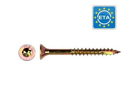 PG SCHROEF PFS+VZK-T  6,00 X150 ZNGEEL 100