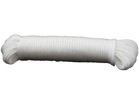 LED GEVLOCHTEN KOORD WIT  2,0MM  20M