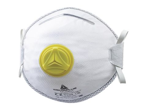 DPB MASKER WEGWERP FFP2+ADEMVENT 10ST/DS EUR/DS