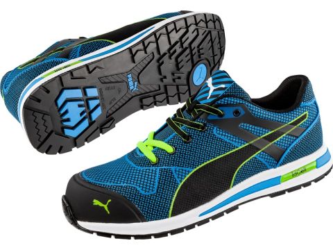 SCHOEN PUMA BL KNIT LOW LAAG BL-ZWART S1P M44 EUR/ST