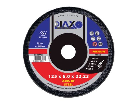 PRAX AFBRAAMSCHIJF STAAL? 125X6,0MM A30S-BF EUR/ST