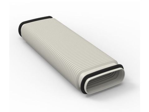 RENSON EASYFLEX VERBINDING 90GR 40CM EUR/ST