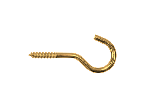 PG SCHROEFHAAK * 3,00X 16 MESSING