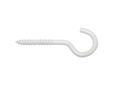 PG SCHROEFHAAK * 3,45X 30 GP WIT VERZINKT