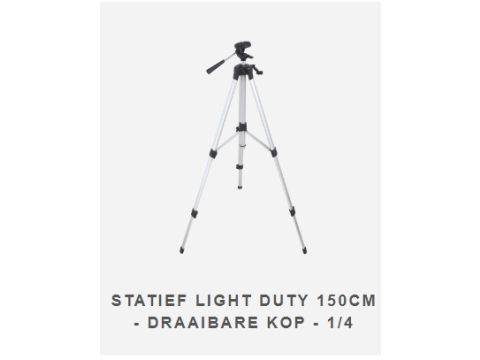 FUT STATIEF LIGHT DUTY 150CM