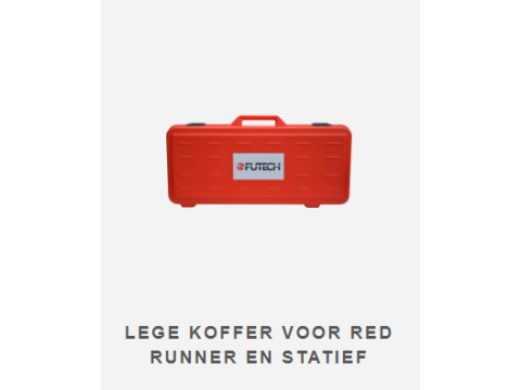 FUT LEGE KOFFER VOOR RECEIVER ROOD