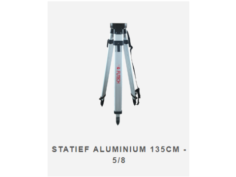 FUT STATIEF ALU 135CM