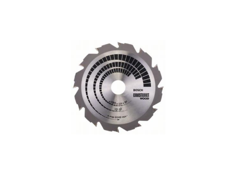 BOSCH CIRKZB CONSTRUCT WOOD 190X30X2,6 12T