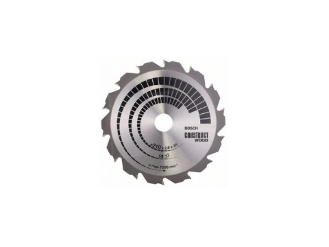 BOSCH CIRKZB CONSTRUCT WOOD 210X30X2,8 14T