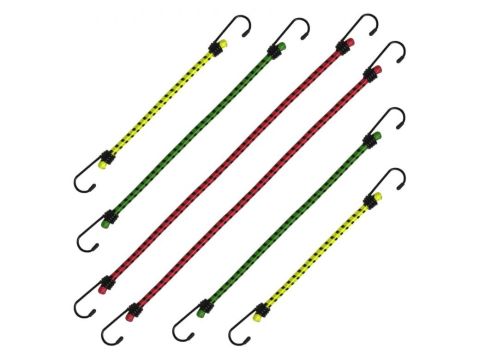 LED SET 6 ELASTIEKEN 8MM