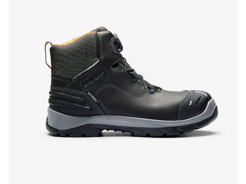 BLAKLADER SCHOEN HOOG MET FREELOCK SLUITING 2455/0000/9900 M43