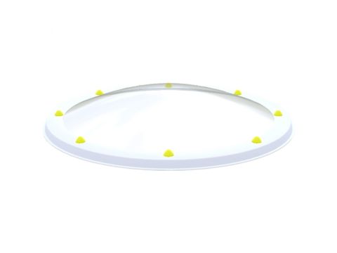 KOEPELS 4W ROND  70 OPAAL ACRYLAAT