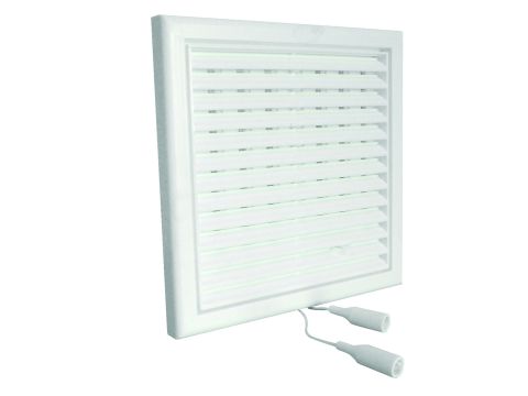 RENSON 732 ROOSTER PVC 187X187 9010 EUR/ST