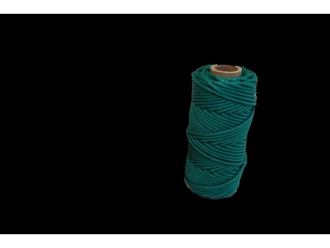 LED GEVLOCHTEN PE 3. 5MM ROL  50M GROEN